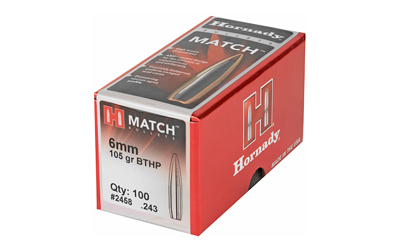 HRNDY MATCH 6MM .243 105GR 100CT - Image 3