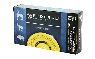 FED PWRSHK 6.5X55 140GR SP 20/200 - Image 2