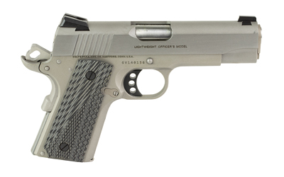 COLT LW OFFICER 45ACP 4.25" 7RD SS - Image 2