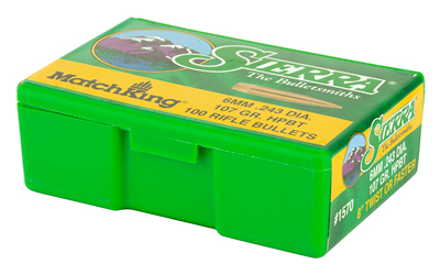 SIERRA MATCHKING .243 107GR 100CT - Image 3