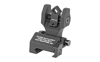 TROY FLDNG REAR DI-OPTC SGHT TRIT BK - Image 2