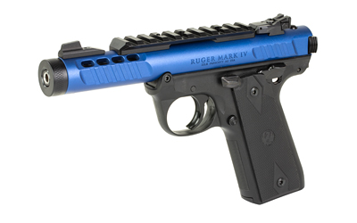 RUGER MRK IV LITE 22LR 4.4" 10RD BLU - Image 3
