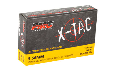 PMC XTAC 556NATO 55GR FMJBT 20/1000 - Image 2