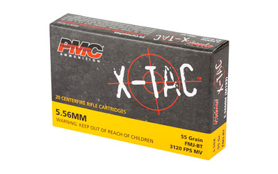 PMC XTAC 556NATO 55GR FMJBT 20/1000 - Image 3