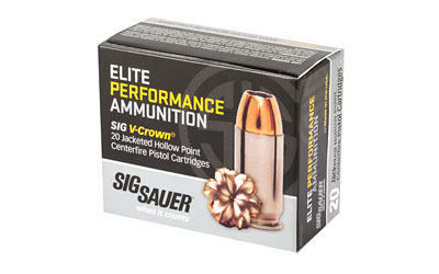 SIG AMMO 45ACP 200GR JHP 20/200 - Image 3