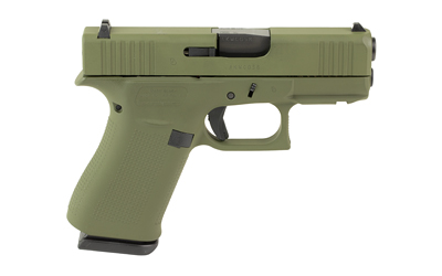 GLOCK 43X 9MM 10RD OD GREEN FRT RAIL - Image 2