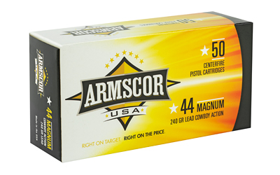 ARMSCOR 44MAG 240GR SWC 50/400 - Image 2