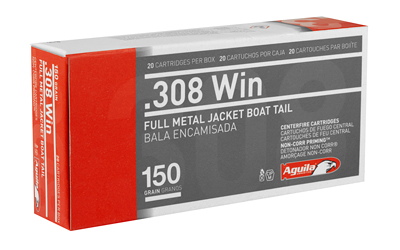 AGUILA 308WIN 150GR FMJBT 20/500 - Image 2