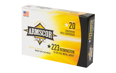 ARMSCOR 223REM 55GR FMJ 20/1000 - Image 3