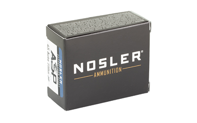 NOSLER ASP 45ACP 230GR HG JHP 20/400 - Image 2