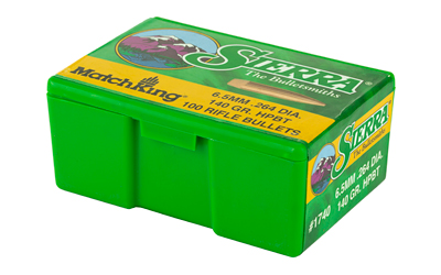 SIERRA MATCHKING .264 140GR 100CT - Image 3