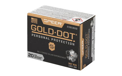 SPR GOLD DOT 357SIG 125GR HP 20/200 - Image 3