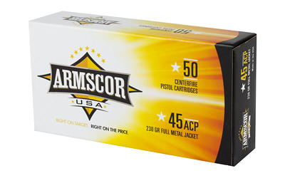 ARMSCOR 45ACP 230GR FMJ 50/1000 - Image 3