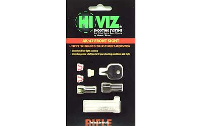 HIVIZ AK47/74 INTER PIPE GRN/RED - Image 2