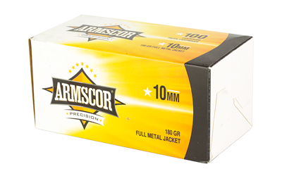 ARMSCOR 10MM 180GR FMJ 100/1200 - Image 3