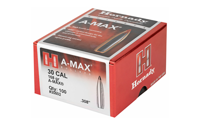 HRNDY MATCH A-MAX 30CAL 168GR 100CT - Image 3