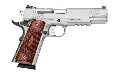 S&W 1911TA E 45ACP 5" STS NS RAIL WD - Image 2