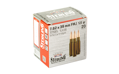 STERLING SC 762X39 123GR FMJ 20/1000 - Image 2