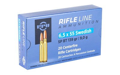 PPU 6.5X55 SWEDISH SP 139GR 20/200 - Image 2